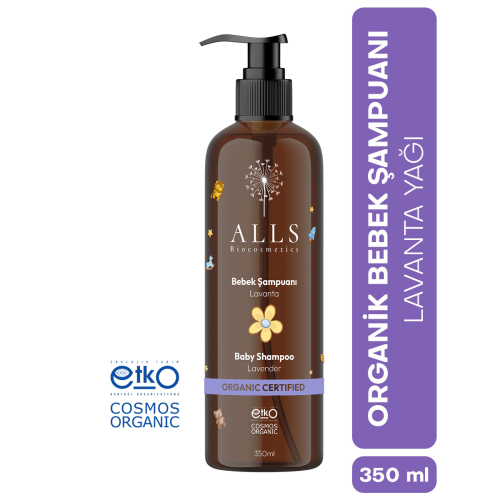 Alls Biocosmetics Organik Lavantalı Bebek Şampuanı 350 ml - 11