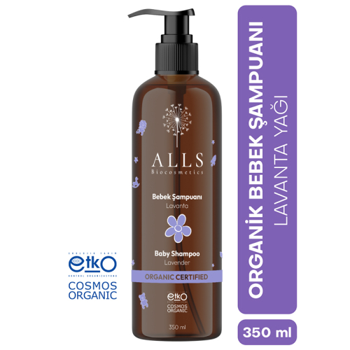 Alls Biocosmetics Organik Lavantalı Bebek Şampuanı 350 ml - 2