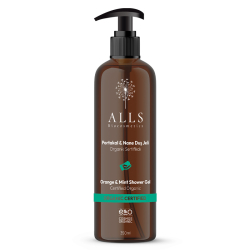 Alls Biocosmetics Organik Portakal ve Nane Duş Jeli 350 ml - 1