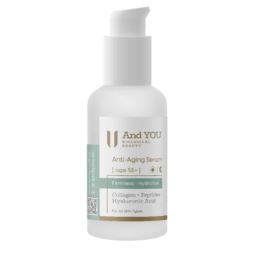 And You Yaşlanma Karşıtı Serum 30 ml – 55+ Yaş Gece ve Gündüz Bakım - And You