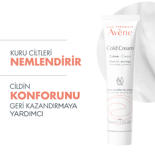 Avene Cold Cream Kuru Ciltler İçin Nemlendirici krem 40 ml - 3
