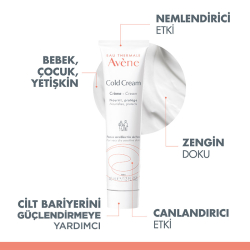 Avene Cold Cream Kuru Ciltler İçin Nemlendirici krem 40 ml - 6