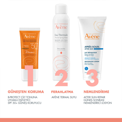 Avene B-Protect SPF50+ Ton Eşitlemeye Yardımcı Renkli Yüz Güneş Kremi 30 ml - 6