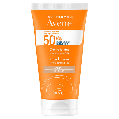 Avene Cream SPF 50+ Kuru Ciltler için Renkli Güneş Kremi 50 ml - 2