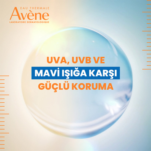 Avene Cream SPF 50+ Kuru Ciltler için Renkli Güneş Kremi 50 ml - 3