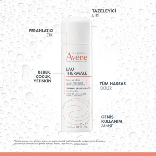 Avene Thermal Su 300 ml + Avene Termal Su 50ml Set - 5