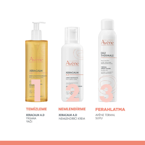 Avene XeraCalm A.D Hassas Ciltler için Yıkama Yağı 400 ml - 6