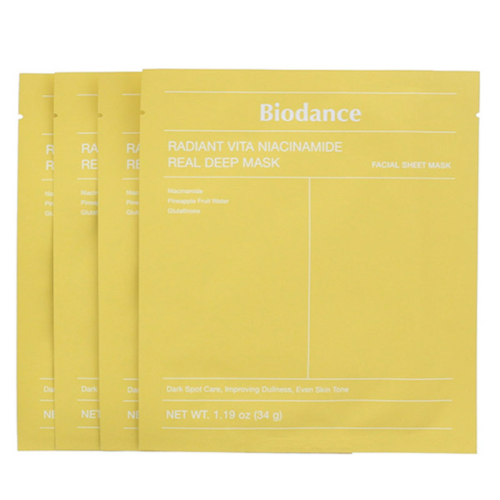 Biodance Radiant Vita Niacinamide Reel Deep Mask 4 Adet - 2