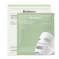 Biodance Refreshing Sea Kelp Real Deep Mask 4 Adet - 1