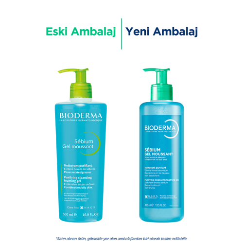 Bioderma Sebium Foaming Gel 400 ml - 2