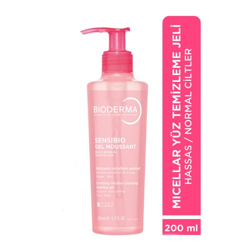 Bioderma Sensibio Foaming Cilt Temizleme Jeli 200 ml - 2