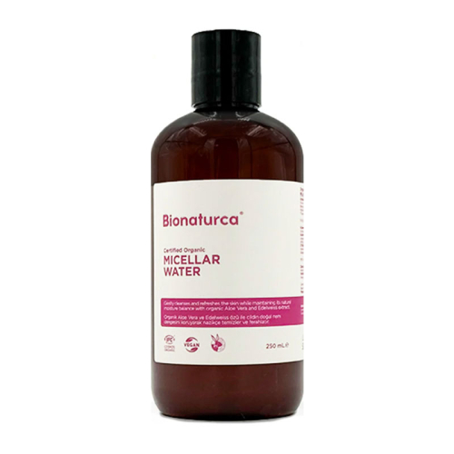 Bionaturca Organik Sertifikalı Makyaj ve Yüz Temizleme Suyu 250 ml - Bionaturca