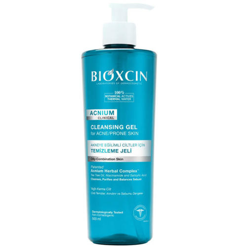 Bioxcin Acnium Sebum Dengeleyici Yüz Yıkama Jeli 500 ml - Bioxcin