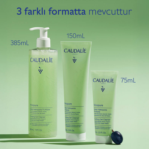 Caudalie Vinopure Arındırıcı Temizleme Jeli 150 ml - 4