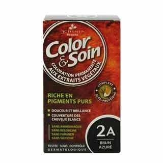 Color and Soin Saç Boyası 2A - Brun Azure Black - Color Soin