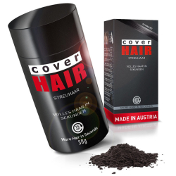 Cover Hair Saç Fiberi Toz - Siyah 30gr - 1