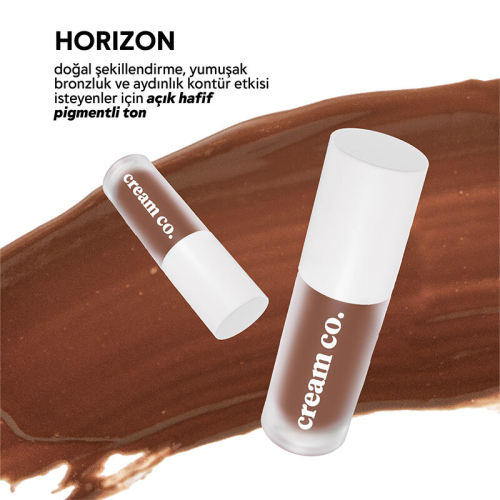 Cream Co. Glow Sculpt Bronzer Contour 5 ml - Horizon - 6