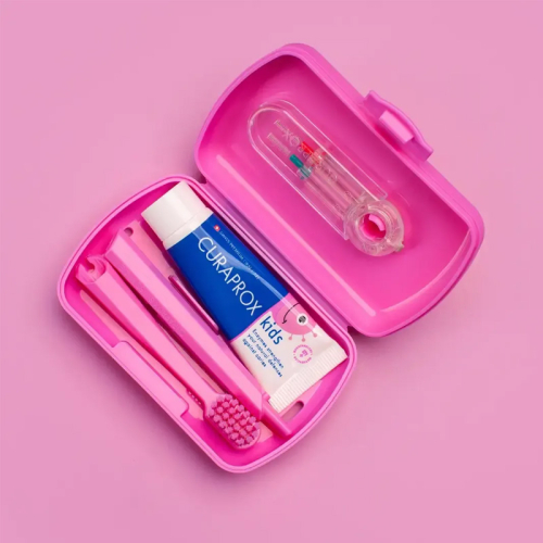 Curaprox Çocuk Seyahat Seti - Açık Pembe - 2