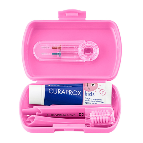Curaprox Çocuk Seyahat Seti - Açık Pembe - 5