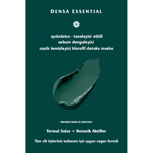 Densa Essential Klorofil Detoks Maske 50 ml - 8