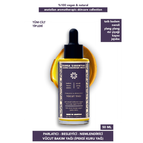 Densa Essential Parlatıcı ve Besleyici Vücut Yağı 50 ml - 5