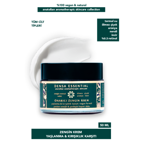 Densa Essential Yaşlanma ve Kırışıklık Karşıtı Zengin Krem 50 ml - 7