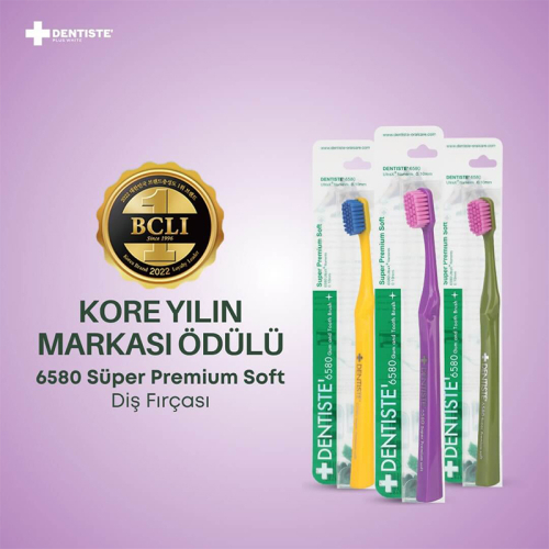 Dentiste 6580 Super Premium Soft Diş Fırçası Mavi - 2