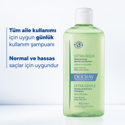 Ducray Extra Doux Günlük Şampuan 400 ml - 1