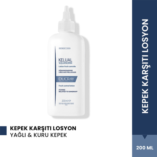 Ducray Kelual Squanorm Kepek Karşıtı Losyon 200 ml - 2