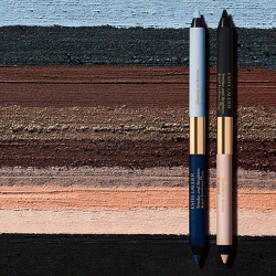 Estee Lauder Kajal Eyeliner Duo Çift Taraflı Göz Kalemi 02 Bordeaux-Ivory - 5