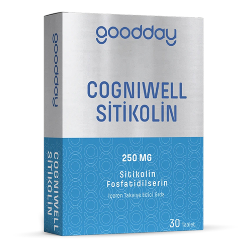 Goodday Cogniwell Sitikolin Takviye Edici Gıda 30 Tablet - Goodday
