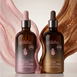 Gülsha Pembe Işıltılı Güllü Vücut İksiri 100 ml - 3