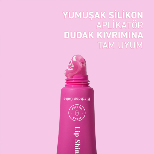 Herbaderm Lip Shine Balm - Birthday Cake 10 ml - 4