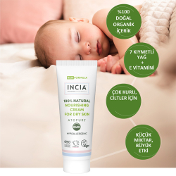 Incia %100 Natural Gel Cream For Dry Skin 60 ml - 6
