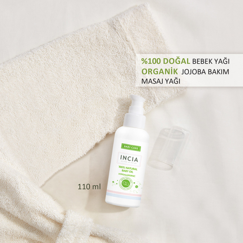 INCIA Doğal Bebek Yağı 110 ml - 3