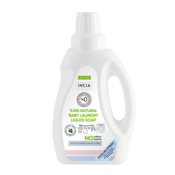 INCIA Doğal Bebek Çamaşır Makinesi Sabunu 750 ml - 1