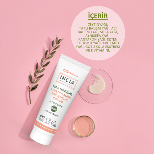 INCIA Karın Çatlak Doğal Jel Krem 75 ml - 6