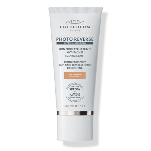 Institut Esthederm Photo Reverse SPF50+ Renkli Güneş Kremi 50 ml - Medium Beige - Institut Esthederm