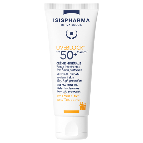 Isis Pharma Uveblock SPF 50+ Mineral Cream 40 ml - Isis Pharma