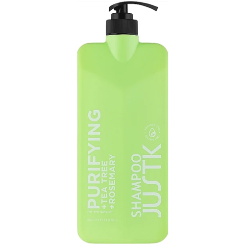 JUSTK Rosemary Tea Tree Purifying Shampoo 1000 ml - JUSTK