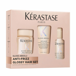 Kerastase Gloss Absolu Anti-Frizz Glossy Hair Set - 1