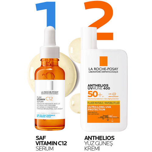 La Roche Posay Saf C12 Vitamini Işıltı Veren Serum 30 ml - 5