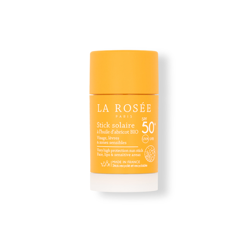 La Rosee Paris Organik Kayısı Yağlı SPF50+ Yüksek Korumalı Güneş Koruyucu Stik 18 ml - La Rosee Paris