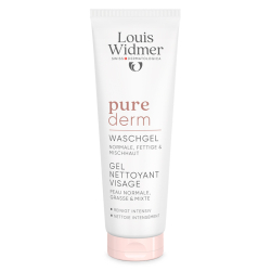 Louis Widmer Purederm Yağlı ve Karma Ciltler İçin Yüz Yıkama Jeli 125 ml - 1