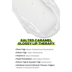 Lunova Tuzlu Karamel Aromalı Peptit Lip Balm 15 ml - 3