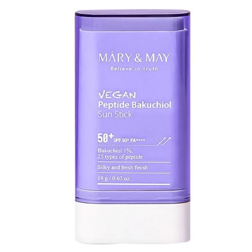 Mary May Vegan Peptide Bakuchiol Sun Stick Spf 50+ PA++++ 18 g - 