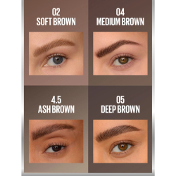 Maybelline New York Brow Insert Çift Uçlu 04.5 Ash Brown Kaş Kalemi - 2