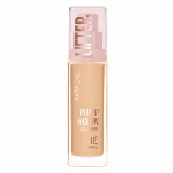 Maybelline New York Lifter Niasinamid ve Hyalüronik Asit İçeren Aydınlatan Fondöten - 118 - 1