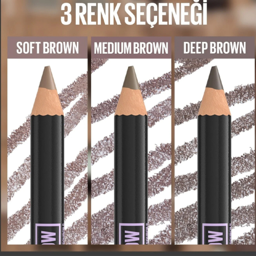 Maybelline New York Quick Shaper 05 Deep Brown Kaş Şekillendirici Kalem - 2