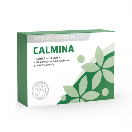 MFM NUTRACEUTICALS Calmina Kapsül Takviye Edici Gıda - 30 Bitkisel Kapsül - MFM